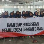 Ratusan Karyawan PT.Tjiwulan Kota Probolinggo Deklarasikan Pemilu Damai