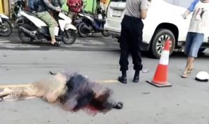 Pengendara sepeda motor Honda Megapro bernama M.Ardhan Mandaresta (22) alamat Jalan Arwana no 96 Kebonagung Kecamatan Kaliwates Kabupaten Jember