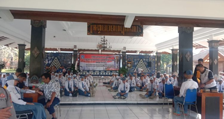 Sekda Sleman Resmi Buka Pemusatan Latihan 74 Calon Paskibraka 2025
