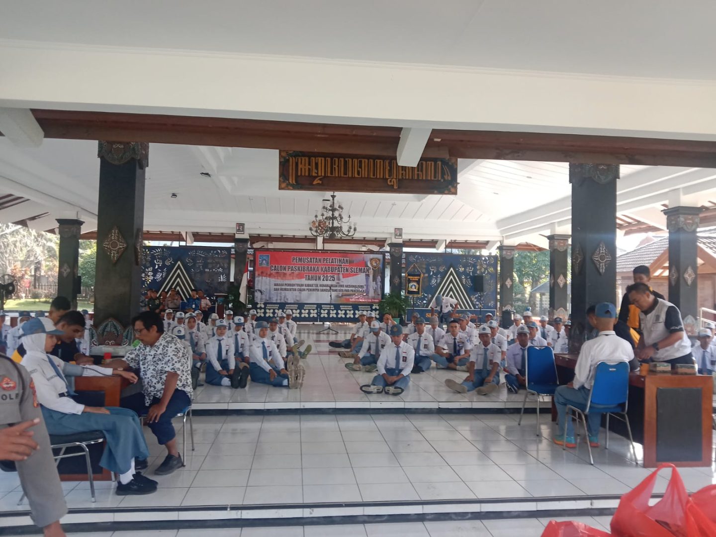 Sekda Sleman Resmi Buka Pemusatan Latihan 74 Calon Paskibraka 2025